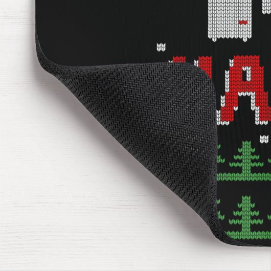 Tapis De Souris Tech The Halls Ugly Computer Geek Festive Christma (Coin)