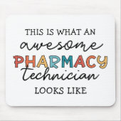 Tapis De Souris Technicien en pharmacie Awesome Technologie en pha (Devant)