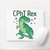 Tapis De Souris Technicien en pharmacie Tech CPhT Rex (Avec souris)