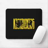 Tapis De Souris Technique de combat de kickboxing (Avec souris)