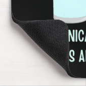 Tapis De Souris Techniquement, le verre est toujours plein (Coin)