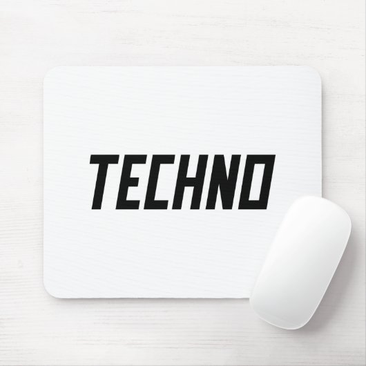 Tapis De Souris TECHNO Music (Avec souris)