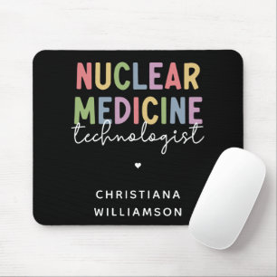 Tapis De Souris Technologue en médecine nucléaire sur mesure CNMT 