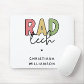 Tapis De Souris Technologue radiologique sur mesure Rad Tech Radio (Avec souris)