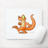 Tapis De Souris Techo orange sur une recherche (Avec souris)