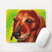 Tapis De Souris Teckel (Avec souris)