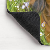 Tapis De Souris teckel aux cheveux longs (Coin)