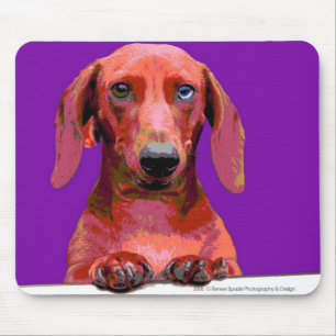 Tapis De Souris Teckel d'ART de bruit