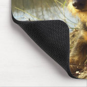 Tapis De Souris Teckel mignon au lac (Coin)