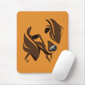 Tapis De Souris Teckel Mousepads d'amusement (Avec souris)