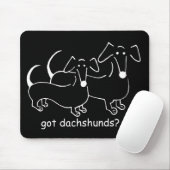 Tapis De Souris teckels obtenus mousepad de #2 (Avec souris)
