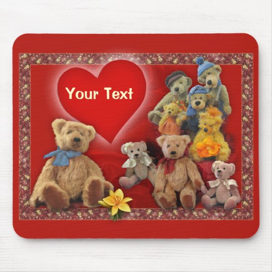 Tapis De Souris Teddy (customizable) (Devant)