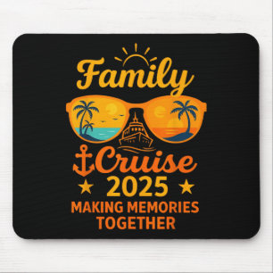 Tapis De Souris Tee-shirt de souvenir de vacances de croisière en