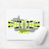 Tapis De Souris Tee - shirt et cadeaux du bouton 2009 de style de (Avec souris)
