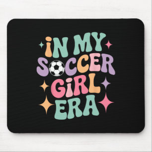 Tapis De Souris Tee-shirt Groovy De Mon Ère de Fille de Foot Fille