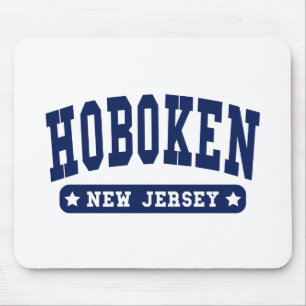Tapis De Souris tee - shirts du Hoboken New Jersey College Style