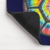 Tapis De Souris Teignez en nouant le ballon de football (Coin)