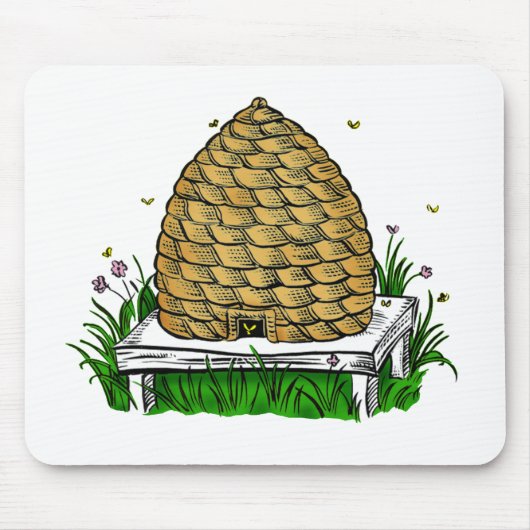 Tapis De Souris teinte de l'abeille (Devant)