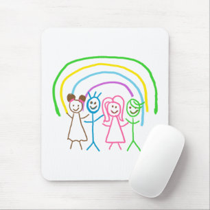 Tapis De Souris Télécharger des enfants Dessiner Transformer des e