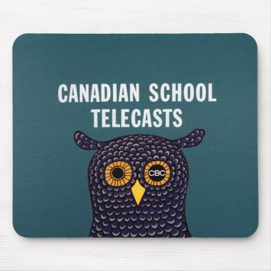 Tapis De Souris Télécommunications scolaires canadiennes (Devant)