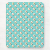 Tapis De Souris Télégant sarcelle et perles (Devant)