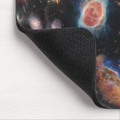 Tapis De Souris Téléscope spatial JWST James Webb Collage photo (Coin)