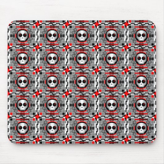 Tapis De Souris Téléviseur crâne multi-mousepad (Devant)