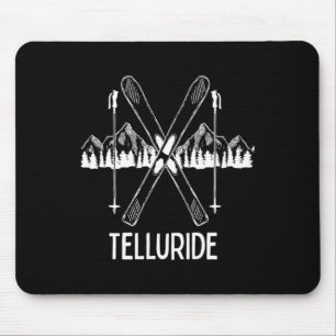 Tapis De Souris Telluride Colorado Rocky Mountains Co Ski Snowb