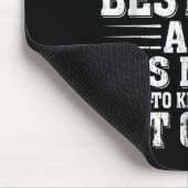 Tapis De Souris Témoignage Mariage Garçons d'honneur Drôle de Mari (Coin)