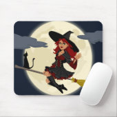 TAPIS DE SOURIS TÉMOIN HALLOWEEN REDHEADED (Avec souris)