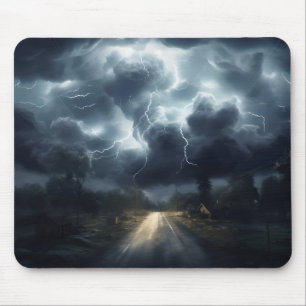 Tapis De Souris Tempête de nuit