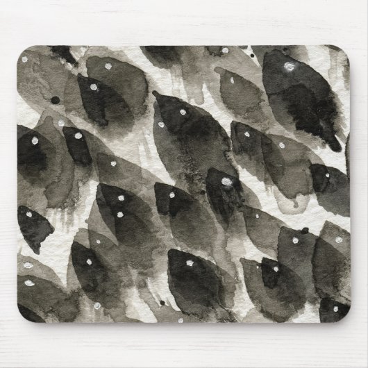 Tapis De Souris Tempête de poissons (Devant)