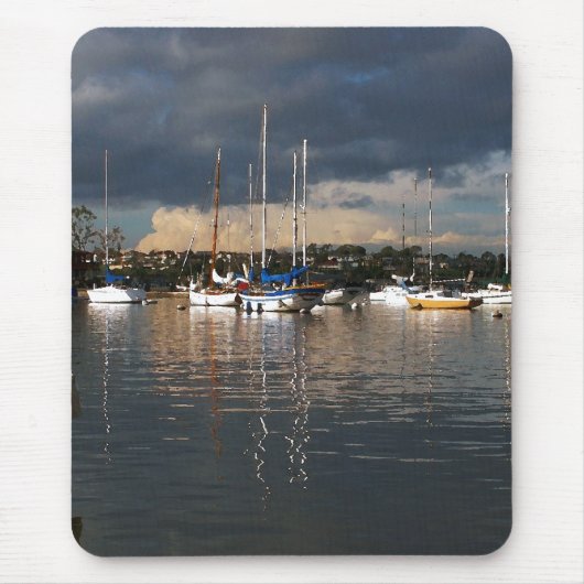 Tapis De Souris Tempête Mousepad de port (Devant)