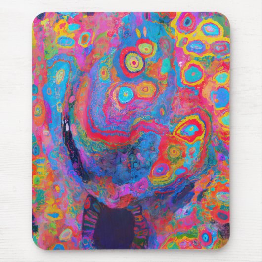 Tapis De Souris "Tempête neurale" (Devant)