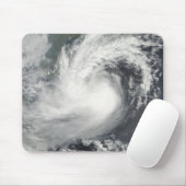 Tapis De Souris Tempête tropicale Parme approchant la Chine et le  (Avec souris)