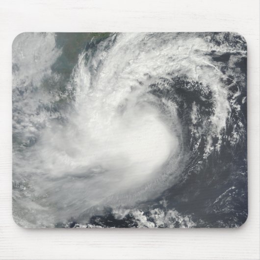 Tapis De Souris Tempête tropicale Parme approchant la Chine et le  (Devant)