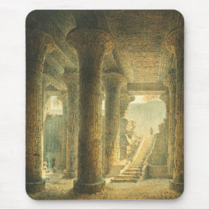 Tapis De Souris Temple ancien égyptien d'Esna