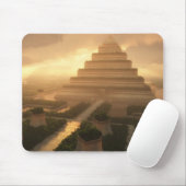 Tapis De Souris Temple de la feuille Mousepad (Avec souris)