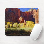 Tapis De Souris Temple de Sinawava, Sion, Mousepad (Avec souris)