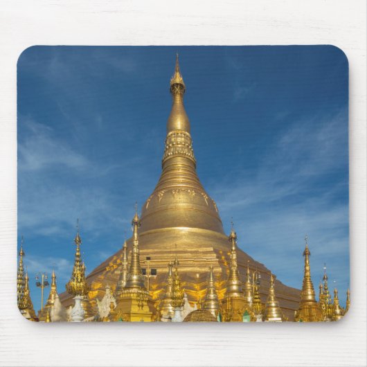 Tapis De Souris Temple du Stupa doré (Devant)