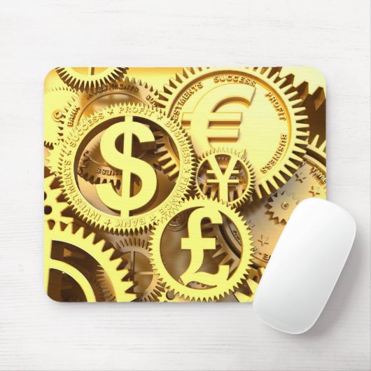 Tapis De Souris Temps - argent (Avec souris)