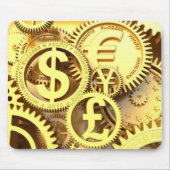 Tapis De Souris Temps - argent (Devant)