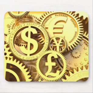 Tapis De Souris Temps - argent