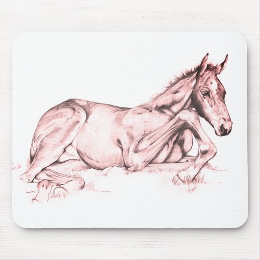 Tapis De Souris Temps calme (saumon) (Devant)