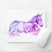 Tapis De Souris Temps calme (violet) (Avec souris)