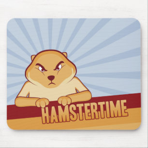Tapis De Souris Temps Mousepad de hamster - horizontal