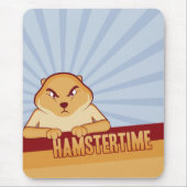 Tapis De Souris Temps Mousepad - verticale de hamster (Devant)