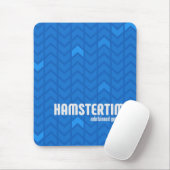 Tapis De Souris Temps Mousepad - verticale de hamster (Avec souris)