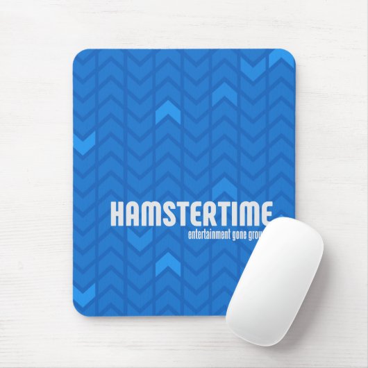 Tapis De Souris Temps Mousepad - verticale de hamster (Avec souris)