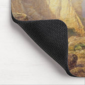 Tapis De Souris Temps orageux, falaises de dégagement de Seaton (Coin)